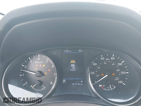 2019 Nissan Rogue SV with VIN JN8AT2MT1KW261931, listed as a IAAI auction lot 42274227 with 141,518 mi miles and . Bid and sale history available at DreamBid. Image 7.