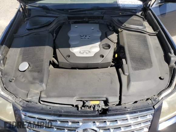 2007 Infiniti M Sport with VIN JNKAY01E97M302377, listed as a Copart auction lot 72045304 with 143,908 mi miles and Salvage Title. Bid and sale history available at DreamBid. Image 12.