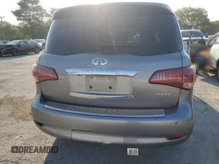 2012 Infiniti QX56 8-passenger with VIN JN8AZ2ND3C9715506, listed as a Copart auction lot 68324314 with 173,222 mi miles and Non Repairable. Bid and sale history available at carsss.com. Image 6.