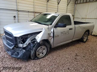 2017 Ram 1500 Tradesman with VIN 3C6JR6DTXHG790939, listed as a Copart auction lot 84028734 with 187,149 mi miles and Salvage Title. Bid and sale history available at carsss.com. Image 1.