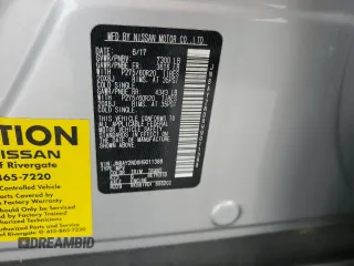 2017 Nissan Armada SL with VIN JN8AY2ND6H9011388, listed as a Copart auction lot 51095915 with 44,735 mi miles and Salvage Title. Bid and sale history available at carsss.com. Image 16.