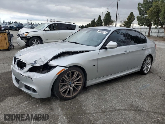 2011 BMW 3 Series 335i with VIN WBAPM5C55BE435736, listed as a Copart auction lot 49439375 with 113,270 mi miles and Salvage Title. Bid and sale history available at carsss.com. Image 1.