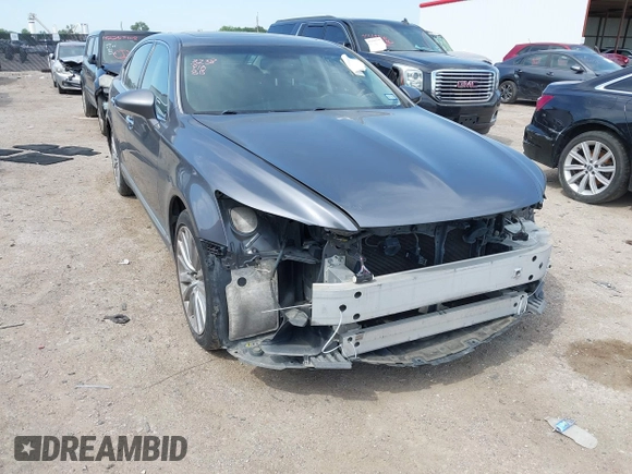 2014 Lexus LS 460 with VIN JTHBL5EF4E5126008, listed as a IAAI auction lot 42248168 with 179,439 mi miles and . Bid and sale history available at DreamBid. Image 1.