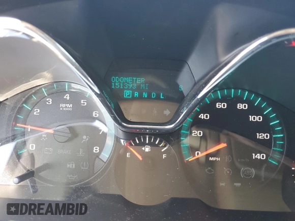 2016 Chevrolet Traverse LT with VIN 1GNKVGKD4GJ329721, listed as a Copart auction lot 46323155 with 151,393 mi miles and Salvage Title. Bid and sale history available at DreamBid. Image 9.