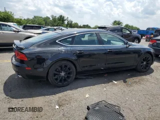 2014 Audi A7 3.0 TDI Premium Plus with VIN WAUWMAFCXEN020169, listed as a Copart auction lot 62112274 with 0 mi miles and Salvage Title. Bid and sale history available at carsss.com. Image 3.