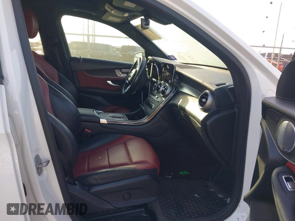 2020 Mercedes-Benz GLC 300 with VIN W1N0G8DB9LF801008, listed as a IAAI auction lot 41916983 with Not provided miles and . Bid and sale history available at DreamBid. Image 5.