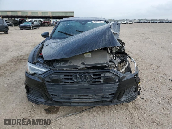 2021 Audi A6 Premium Plus with VIN WAUL2AF26MN040045, listed as a Copart auction lot 45841254 with 0 mi miles. Bid and sale history available at carsss.com. Image 5.