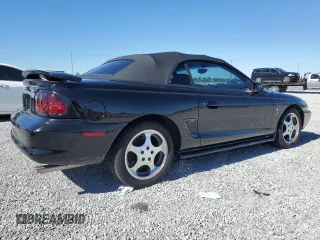 1996 Ford Mustang Cobra with VIN 1FALP46V6TF230703, listed as a Copart auction lot 81772064 with 33,428 mi miles and Non repairable. Bid and sale history available at DreamBid. Image 3.