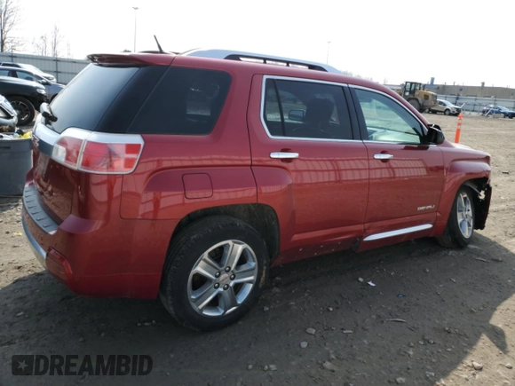 2013 GMC Terrain Denali with VIN 2GKALYEK1D6168848, listed as a Copart auction lot 50791795 with 173,870 mi miles and Non Repairable. Bid and sale history available at DreamBid. Image 3.