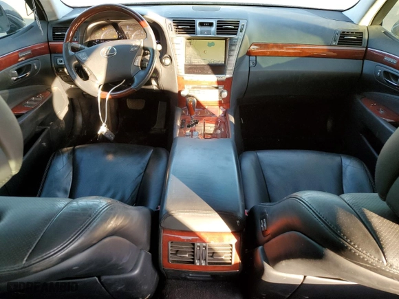 2010 Lexus LS 460 L with VIN JTHGL5EF0A5040890, listed as a Copart auction lot 78080654 with NaN miles and Salvage Title. Bid and sale history available at carsss.com. Image 8.