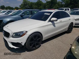 2017 Mercedes-Benz C 300 with VIN 55SWF4JB6HU191130, listed as a Copart auction lot 64231295 with 97,374 mi miles and Clean title. Bid and sale history available at DreamBid. Image 1.