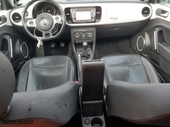 2012 Volkswagen Beetle 2.5L w/Sun/Sound/Nav PZEV with VIN 3VWHP7AT0CM651997, listed as a Copart auction lot 79121014 with 45,560 mi miles and Salvage Title. Bid and sale history available at carsss.com. Image 8.