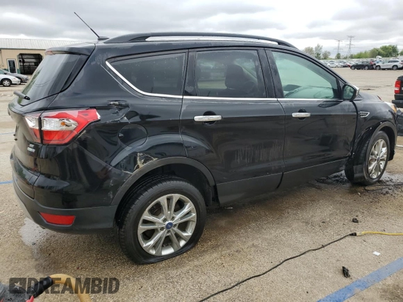 2018 Ford Escape SE z VIN 1FMCU9GD4JUA95666, wystawiony jako Copart lot #55767485 z przebiegiem 60 743 mil mil oraz Nie do naprawy • Non repairable. Historia ofert i sprzedaży dostępna na DreamBid. Obrazek 3.