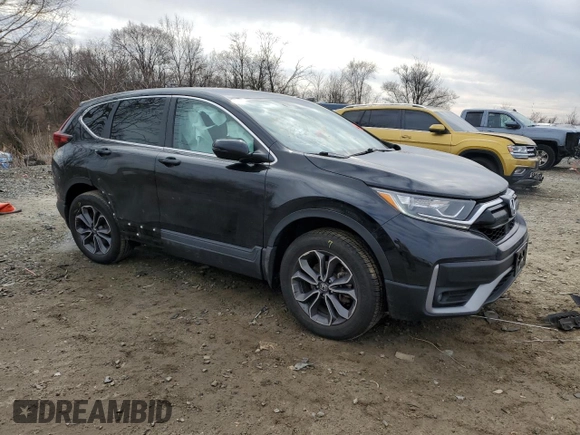 2020 Honda CR-V EX with VIN 2HKRW2H54LH672314, listed as a Copart auction lot 46732675 with 64,104 mi miles and Salvage Title. Bid and sale history available at carsss.com. Image 4.