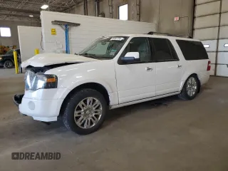 2013 Ford Expedition Max Limited with VIN 1FMJK2A52DEF00802, listed as a Copart auction lot 56463795 with 161,752 mi miles and Salvage title. Bid and sale history available at DreamBid. Image 1.