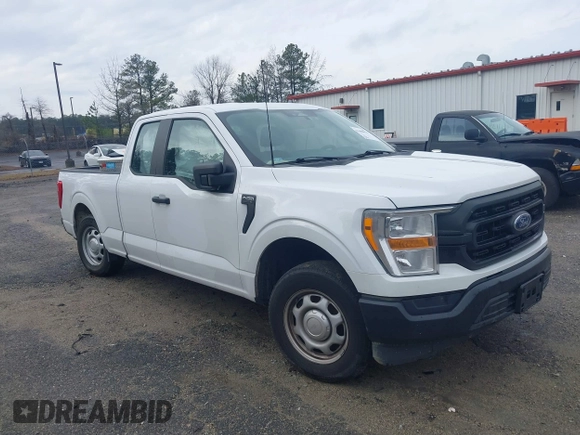 2022 Ford F-150 XL z VIN 1FTEX1CB4NKE64506, wystawiony jako IAAI lot #41408979 z przebiegiem Nie podano mil oraz . Historia ofert i sprzedaży dostępna na DreamBid. Obrazek 1.