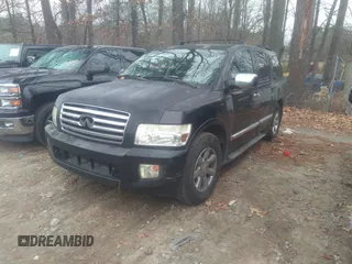 2006 Infiniti QX56 with VIN 5N3AA08A06N801038, listed as a IAAI auction lot 41194921 with 225,870 mi miles. Bid and sale history available at carsss.com. Image 2.