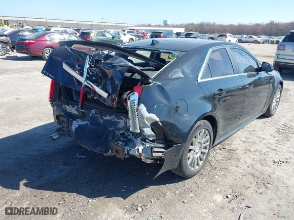 2012 Cadillac CTS Sedan with VIN 1G6DC5E52C0116625, listed as a IAAI auction lot 41887281 with 109,884 mi miles. Bid and sale history available at carsss.com. Image 6.