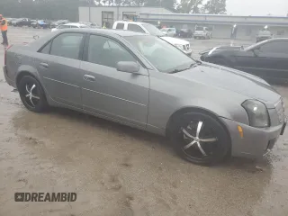 2005 Cadillac CTS with VIN 1G6DP567950116645, listed as a Copart auction lot 73183074 with 137,399 mi miles and Salvage Title. Bid and sale history available at carsss.com. Image 4.
