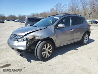 2011 Nissan Murano SL with VIN JN8AZ1MW9BW160820, listed as a Copart auction lot 51209935 with 114,857 mi miles and Salvage Title. Bid and sale history available at carsss.com. Image 1.