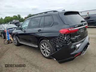 2022 BMW X7 xDrive40i z VIN 5UXCW2C03N9M08416, wystawiony jako Copart lot #57808645 z przebiegiem 38 424 mil mil oraz Szkoda całkowita • Salvage title. Historia ofert i sprzedaży dostępna na DreamBid. Obrazek 2.