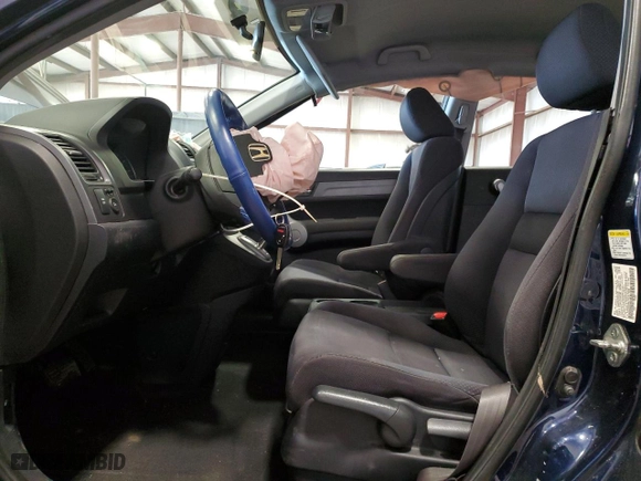 2007 Honda CR-V LX with VIN 5J6RE48377L017055, listed as a Copart auction lot 45809035 with 173,801 mi miles and Salvage Title. Bid and sale history available at carsss.com. Image 7.