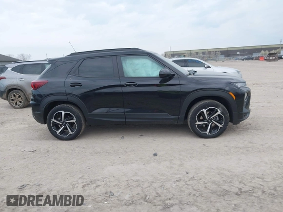2023 Chevrolet TrailBlazer RS with VIN KL79MUSL2PB151394, listed as a IAAI auction lot 42063565 with 10,634 mi miles and . Bid and sale history available at DreamBid. Image 13.