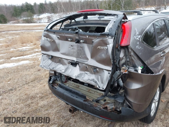 2013 Honda CR-V EX-L with VIN 5J6RM4H72DL001041, listed as a IAAI auction lot 41671769 with 153,229 mi miles. Bid and sale history available at carsss.com. Image 19.