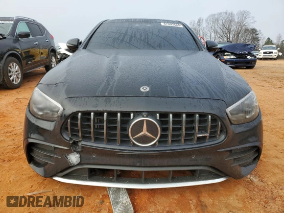 2023 Mercedes-Benz E 53 AMG with VIN W1KZF6BB8PB166939, listed as a Copart auction lot 87003684 with 19,062 mi miles and Salvage Title. Bid and sale history available at DreamBid. Image 5.