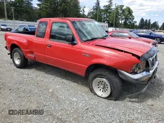 2000 Ford Ranger XL with VIN 1FTZR15V4YPB50851, listed as a Copart auction lot 57812945 with 99,290 mi miles and Salvage title. Bid and sale history available at DreamBid. Image 4.
