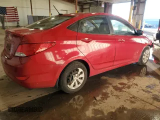2016 Hyundai Accent SE with VIN KMHCT4AEXGU150637, listed as a Copart auction lot 87319164 with 77,996 mi miles and Salvage Title. Bid and sale history available at carsss.com. Image 3.