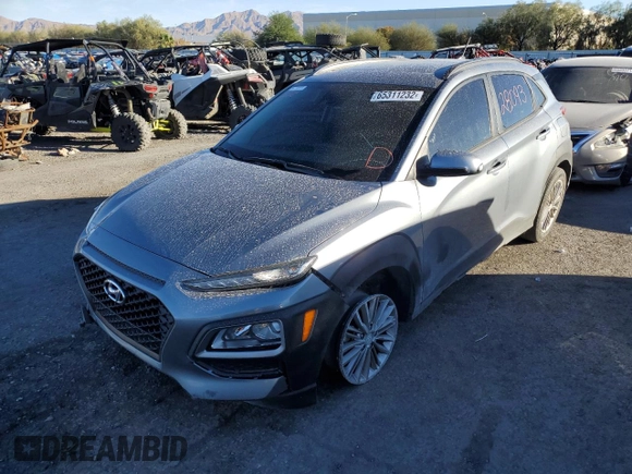 2018 Hyundai Kona SEL with VIN KM8K62AA0JU134541, listed as a Copart auction lot 65311232 with 28,093 mi miles. Bid and sale history available at carsss.com. Image 2.