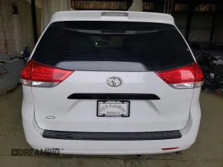 2014 Toyota Sienna L with VIN 5TDZK3DCXES441002, listed as a Copart auction lot 87139804 with 229,943 mi miles and Salvage Title. Bid and sale history available at carsss.com. Image 6.