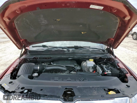 2021 Ram 1500 Lone Star with VIN 1C6RREFT3MN574412, listed as a Copart auction lot 65439215 with 97,391 mi miles and Salvage title. Bid and sale history available at DreamBid. Image 12.