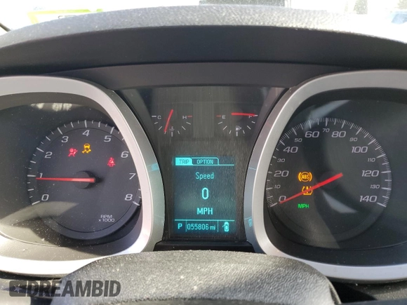 2016 Chevrolet Equinox LT with VIN 2GNALCEK8G1147566, listed as a Copart auction lot 47570315 with 55,806 mi miles and Salvage Title. Bid and sale history available at carsss.com. Image 9.