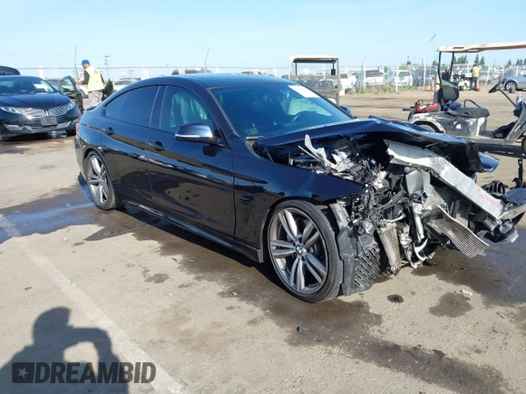 2015 BMW 4 Series 435i with VIN WBA4B1C54FD418309, listed as a IAAI auction lot 42099401 with 119,982 mi miles and . Bid and sale history available at carsss.com. Image 1.
