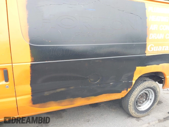 2014 Ford Econoline Cargo Commercial with VIN 1FTNE2EW3EDA64940, listed as a IAAI auction lot 42475161 with 188,421 mi miles and . Bid and sale history available at DreamBid. Image 17.
