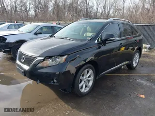2010 Lexus RX 350 with VIN 2T2ZK1BA1AC002744, listed as a IAAI auction lot 41690290 with NaN miles. Bid and sale history available at carsss.com. Image 17.