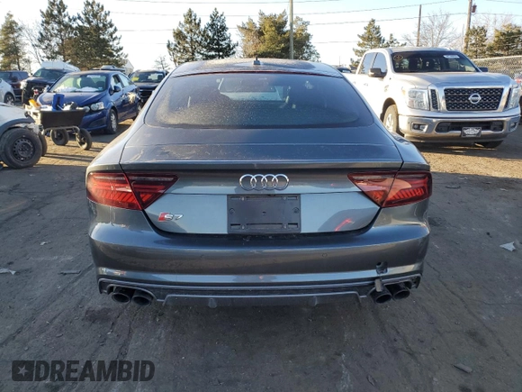 2017 Audi S7 Prestige with VIN WAU2FBFC9HN062626, listed as a Copart auction lot 42647574 with 48,420 mi miles. Bid and sale history available at carsss.com. Image 6.