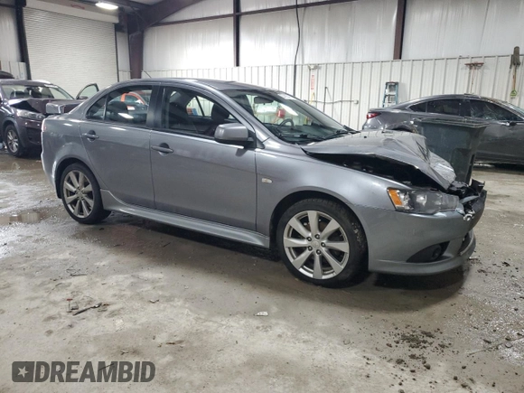 2014 Mitsubishi Lancer GT with VIN JA32U8FW2EU017646, listed as a Copart auction lot 84375994 with 161,022 mi miles and Salvage Title. Bid and sale history available at carsss.com. Image 4.