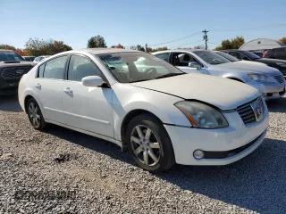 2004 Nissan Maxima SE with VIN 1N4BA41E14C833369, listed as a Copart auction lot 76778474 with 158,045 mi miles and Salvage Title. Bid and sale history available at carsss.com. Image 4.