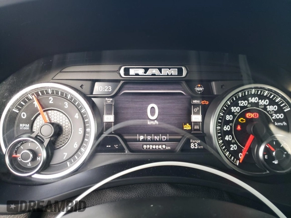 2019 Ram 2500 Laramie with VIN 3C6UR5FJ6KG527437, listed as a Copart auction lot 46485765 with 72,464 mi miles and Clean Title. Bid and sale history available at carsss.com. Image 9.