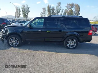 2012 Ford Expedition EL Limited with VIN 1FMJK2A54CEF09905, listed as a IAAI auction lot 41852781 with 64,762 mi miles. Bid and sale history available at carsss.com. Image 14.