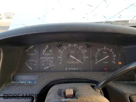 1996 Ford Bronco Custom with VIN 1FMEU15H2TLA52176, listed as a Copart auction lot 50829335 with 204,411 mi miles and Salvage Title. Bid and sale history available at carsss.com. Image 9.