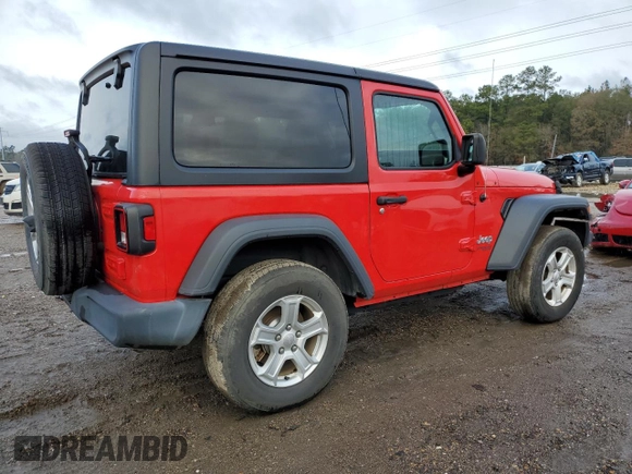 2020 Jeep Wrangler Willys z VIN 1C4GJXAG8LW180801, wystawiony jako Copart lot #87551435 z przebiegiem 71 216 mil mil oraz Szkoda całkowita • Salvage title. Historia ofert i sprzedaży dostępna na DreamBid. Obrazek 3.