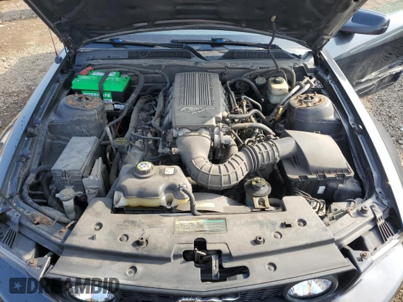2007 Ford Mustang GT Deluxe with VIN 1ZVFT82H275246450, listed as a Copart auction lot 52744255 with 103,593 mi miles and Salvage Title. Bid and sale history available at carsss.com. Image 11.