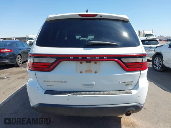 2015 Dodge Durango Limited with VIN 1C4RDJDG0FC795602, listed as a IAAI auction lot 42454633 with Not provided miles and . Bid and sale history available at DreamBid. Image 16.