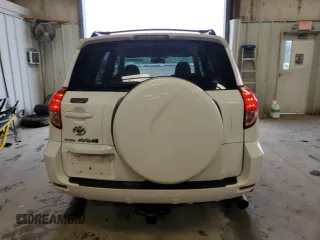 2007 Toyota RAV4 with VIN JTMZD33V775033305, listed as a Copart auction lot 71055384 with 124,013 mi miles and Salvage Title. Bid and sale history available at carsss.com. Image 6.