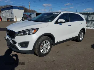 2016 Kia Sorento LX with VIN 5XYPGDA58GG089204, listed as a Copart auction lot 48419165 with 157,850 mi miles and Non Repairable. Bid and sale history available at carsss.com. Image 1.