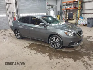 2019 Nissan Sentra SV with VIN 3N1AB7AP8KY302991, listed as a IAAI auction lot 41610302 with 134,827 mi miles and . Bid and sale history available at DreamBid. Image 1.